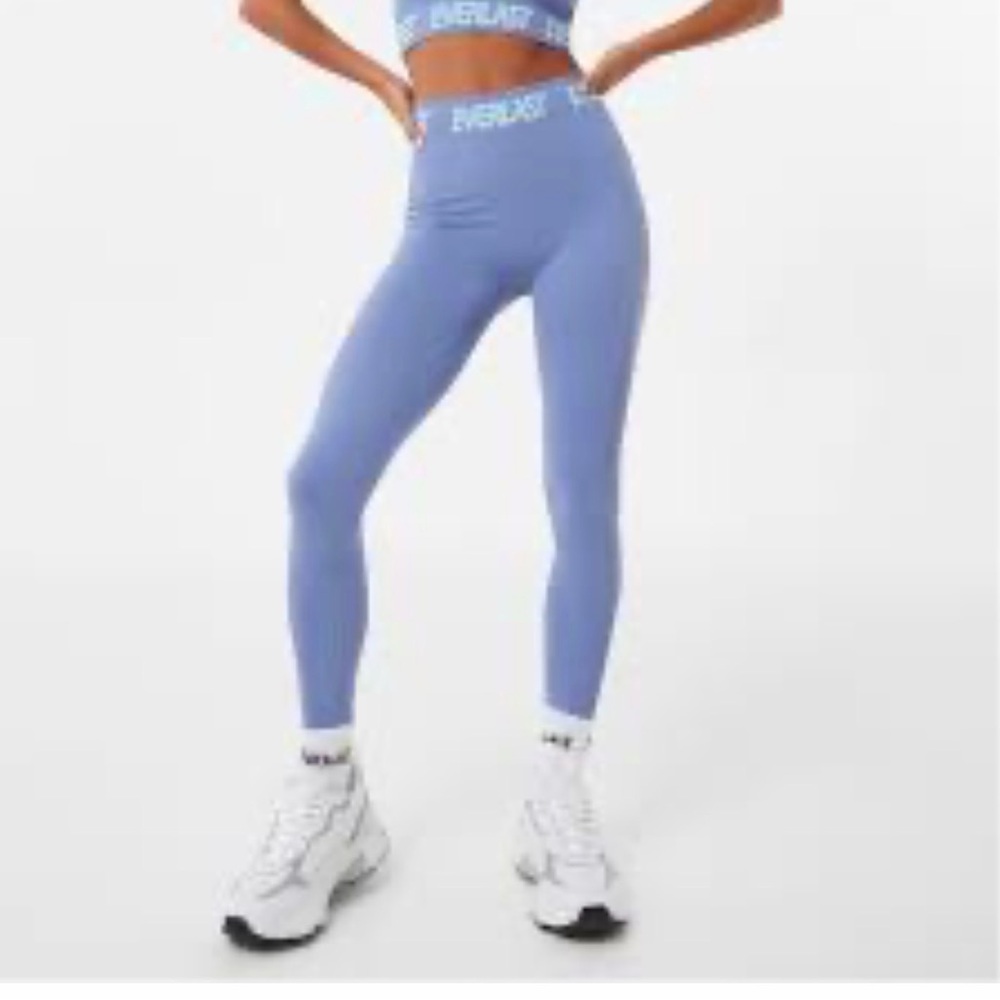 Everlast Women’s Light Blue Athletic Leggings, US size 6
